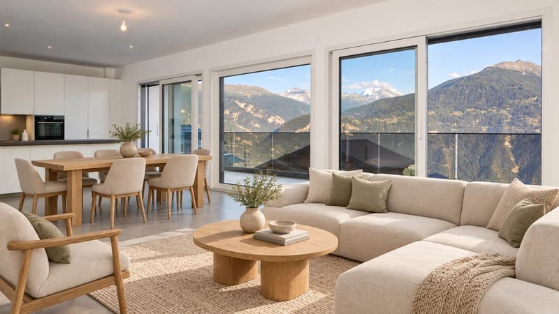 Chermignon-d'en-Haut - Villa contemporaine de 5.5 pièces avec vue 360 (5)