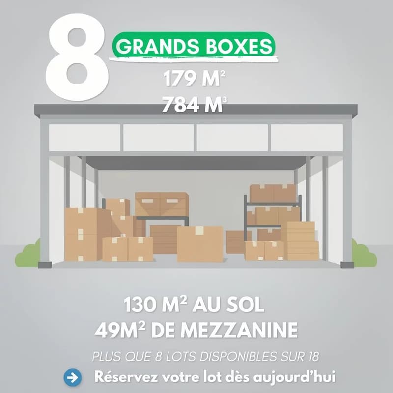 Zu vermieten ? Modulare Lagerboxen mit Mezzanine | Saxon ? Direkter Zugang A9 (4)