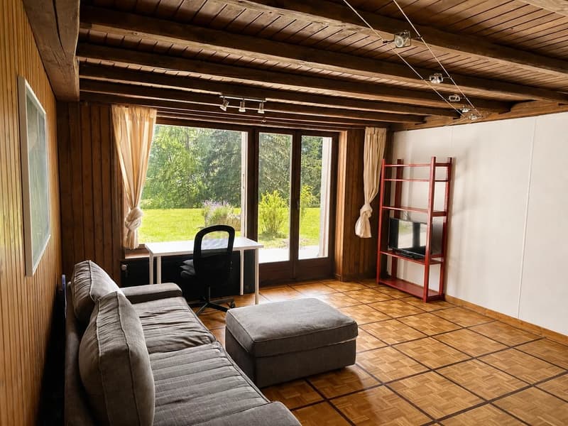Grande monolocale al piano terra nel cuore di Crans-Montana (9)