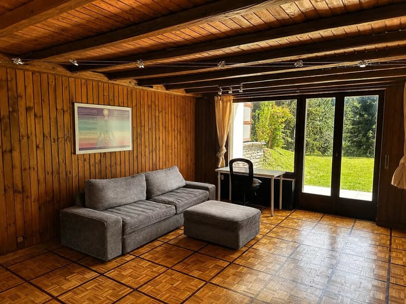Grande monolocale al piano terra nel cuore di Crans-Montana (8)