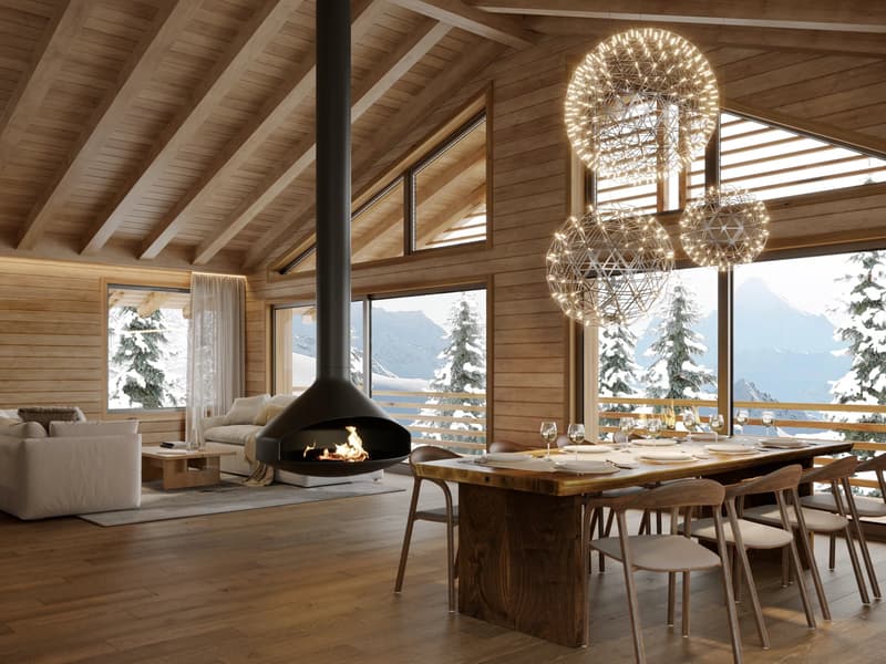 Chalet neuf haut de gamme de 4,5 pièces à Crans-Montana (5)