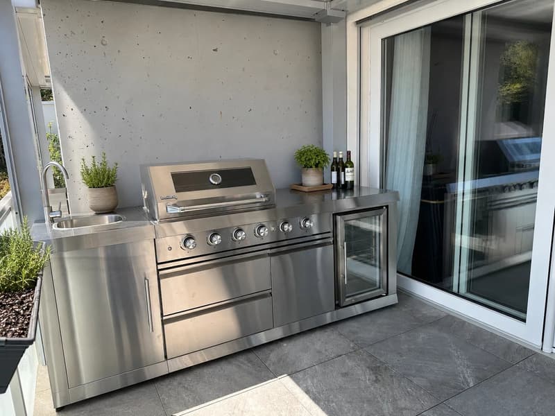 Attique 5,5 pièces - haut standing - terrasse 40 m², jacuzzi domotique (13)