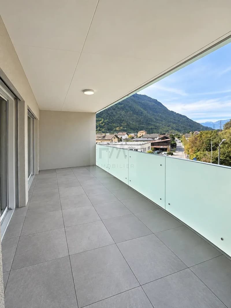 A louer appartement neuf 2,5 pièces à Aproz (Sion) (7)