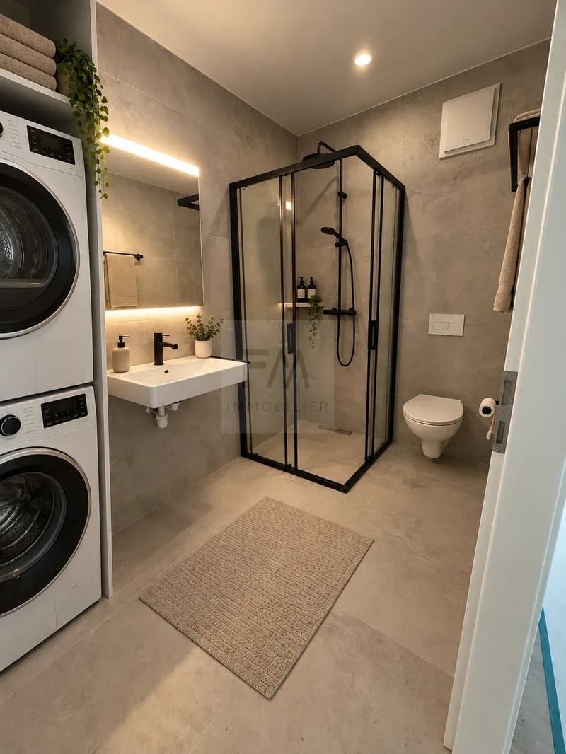 A louer appartement neuf 2,5 pièces à Aproz (Sion) (3)