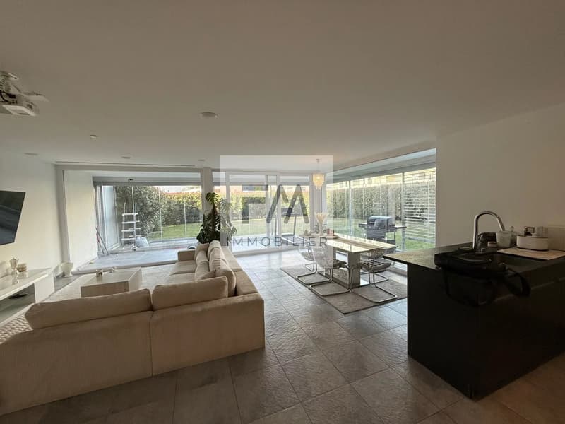 Appartement 4,5 pce de standing, jardin d'hiver et terrasse 300 m2 (12)