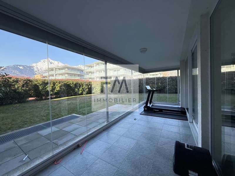 Appartement 4,5 pce de standing, jardin d'hiver et terrasse 300 m2 (3)