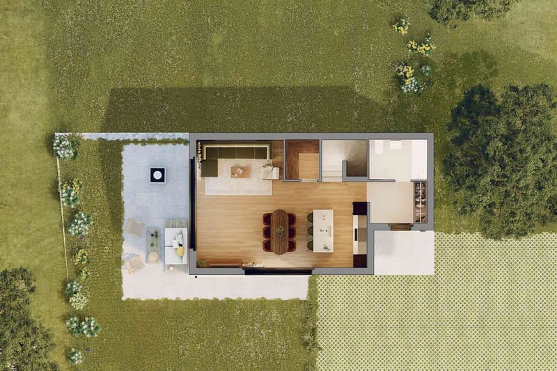 Die Konstruktion des Hameau de Ferpicloz schreitet voran. Letzte Villa verfügbar! (9)