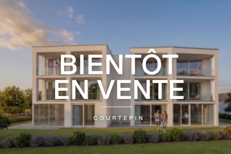 Presto in vendita | 6 appartamenti nuovi a Courtepin (1)