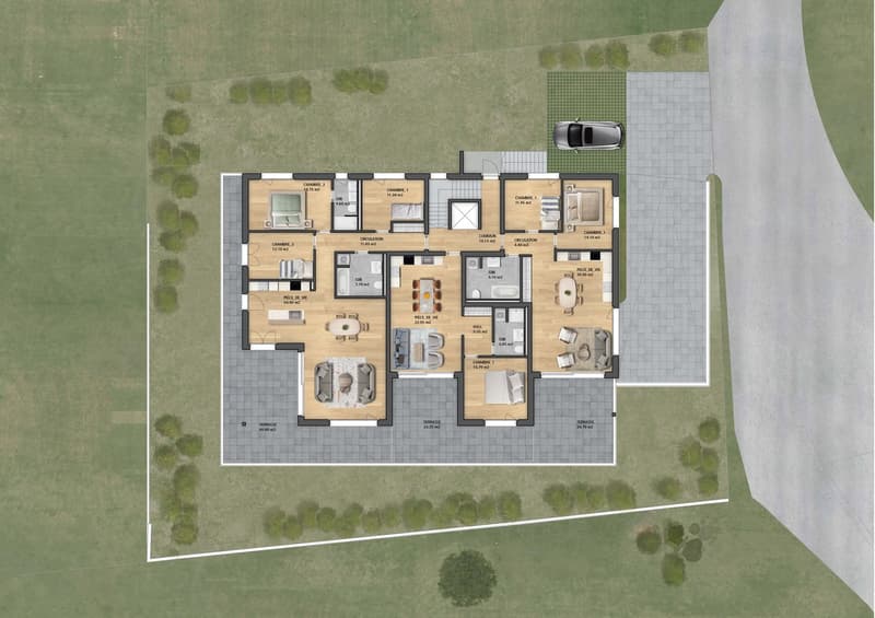 Neue 3.5-Zimmer-Wohnung mit Terrasse und eigenem Garten! (10)