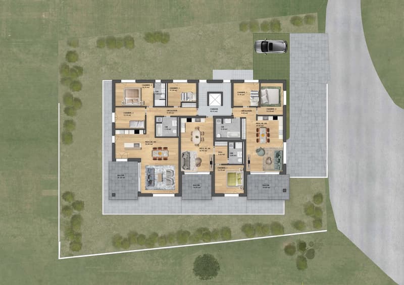 Neue 3.5-Zimmer-Wohnung mit Terrasse und eigenem Garten! (11)