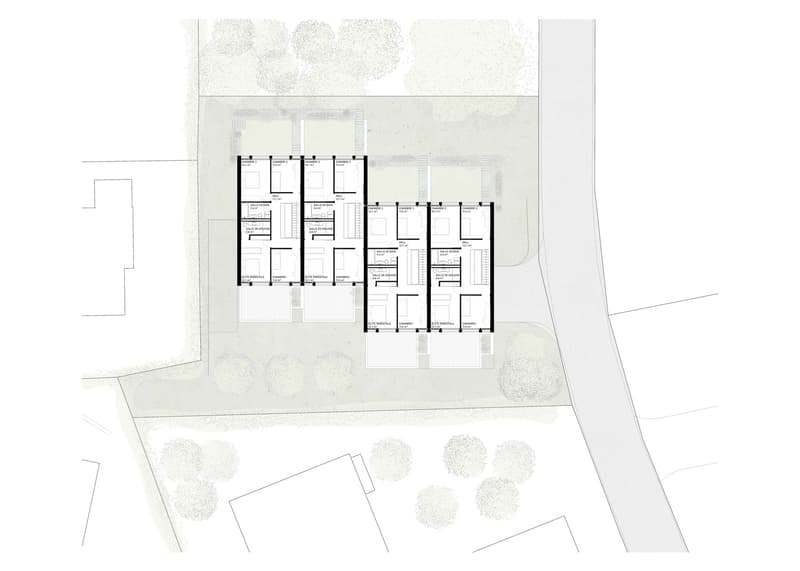Architecture et beaux volumes | Villa C du projet Pra Vinea à Corminboeuf (18)