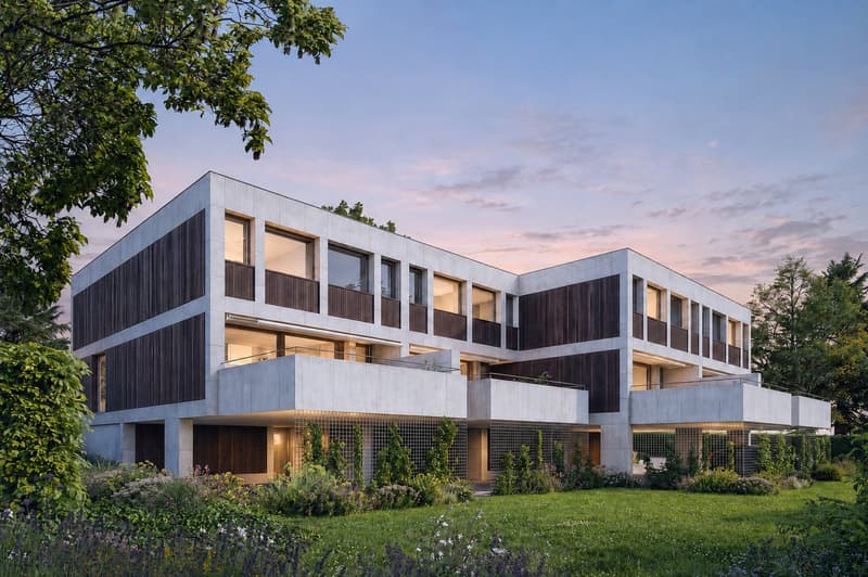 Architecture et beaux volumes | Villa C du projet Pra Vinea à Corminboeuf (11)