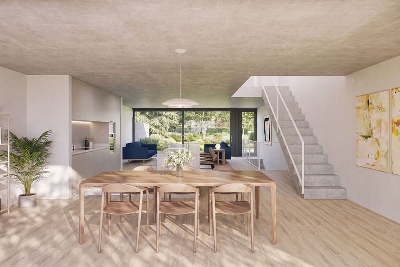 Architecture et beaux volumes | Villa C du projet Pra Vinea à Corminboeuf (5)