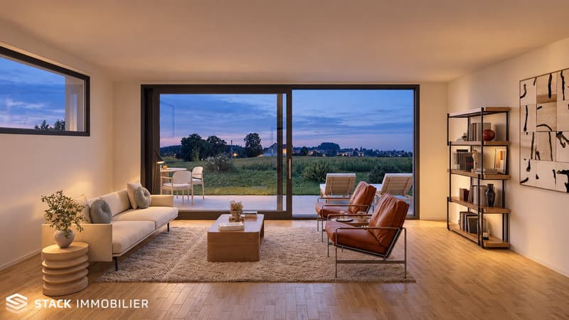 Une villa individuelle rare, avec la campagne pour horizon [Villa 1] (4)