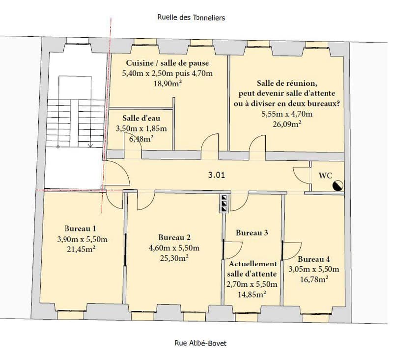 Prächtige Büros mit 5,5 Zimmern im Herzen von Freiburg (5)