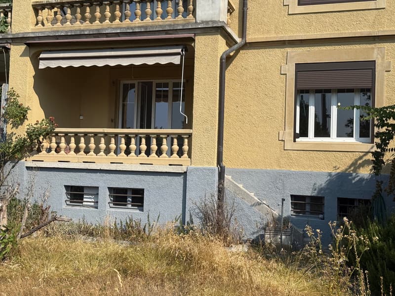 Appartement 3.5 pièces lumineux avec balcon à Neuchâtel proche du lac avec jardin (12)