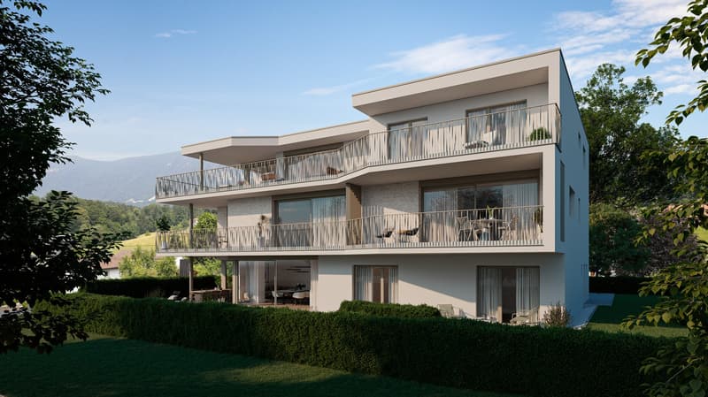 Moderne 3.5-Zimmerwohnung mit gedeckter Terrasse (1)