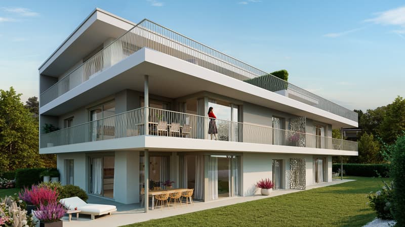 4.5-Zimmer-Wohnung im Erdgeschoss im Greenpark – stilvolles Wohnen im Sechsfamilienhaus (1)