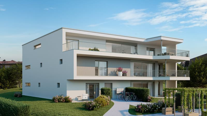 3.5-Zimmer-Wohnung im Erdgeschoss des Fünffamilienhauses – stilvolles Wohnen im Greenpark (2)