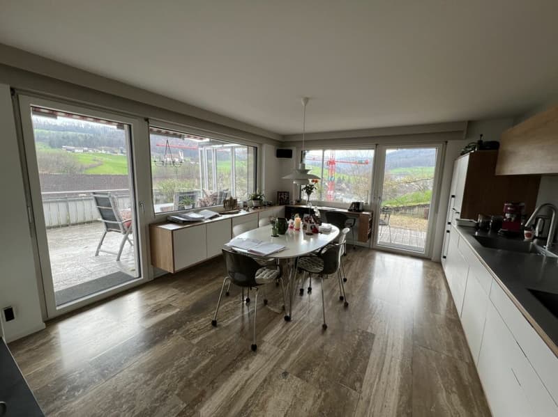 5 Zimmer-Wohnung.