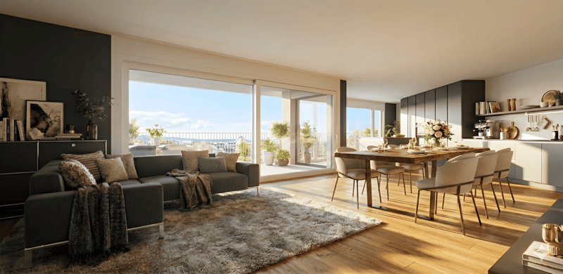 Family-friendly living in Bellach – exclusive 5.5-room apartment with 155 m² and large terrace (6)