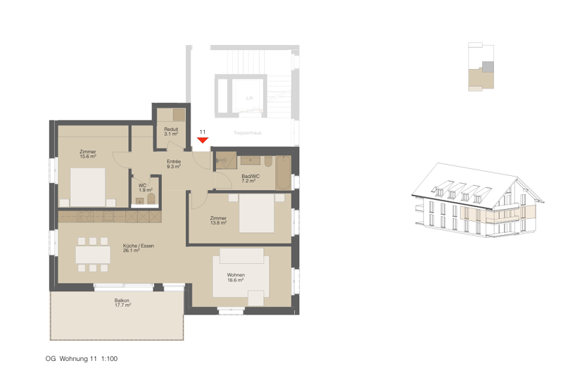 Last Chance – Exclusive 3.5-Room New-Build Apartment in Wallbach (4)