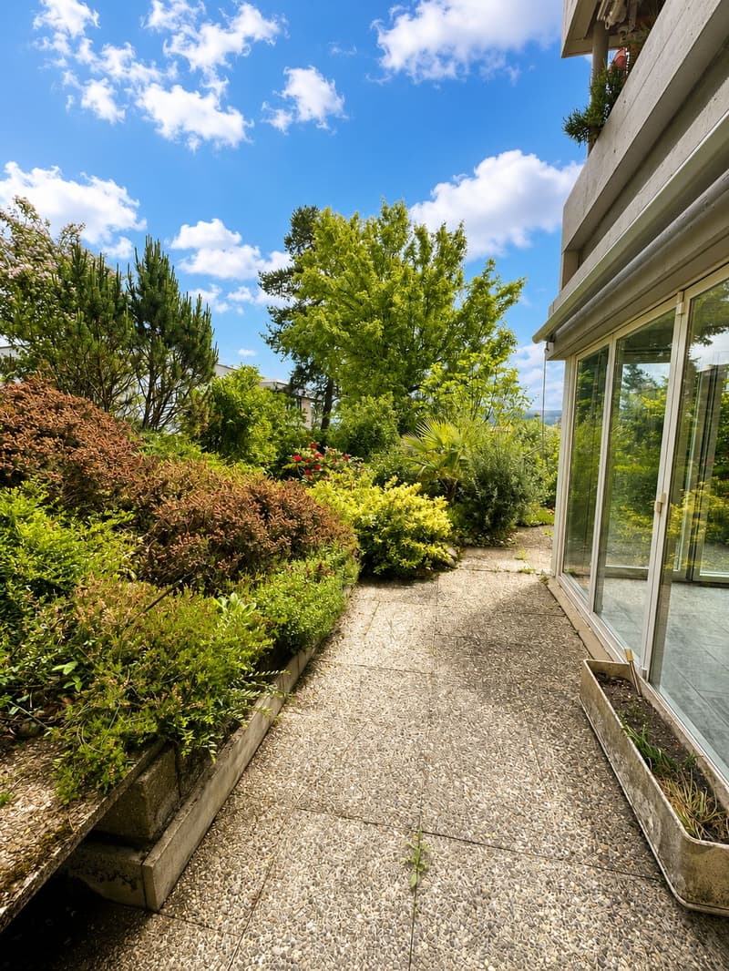 Living with a feel-good factor, bright garden apartment near Hardwald (7)