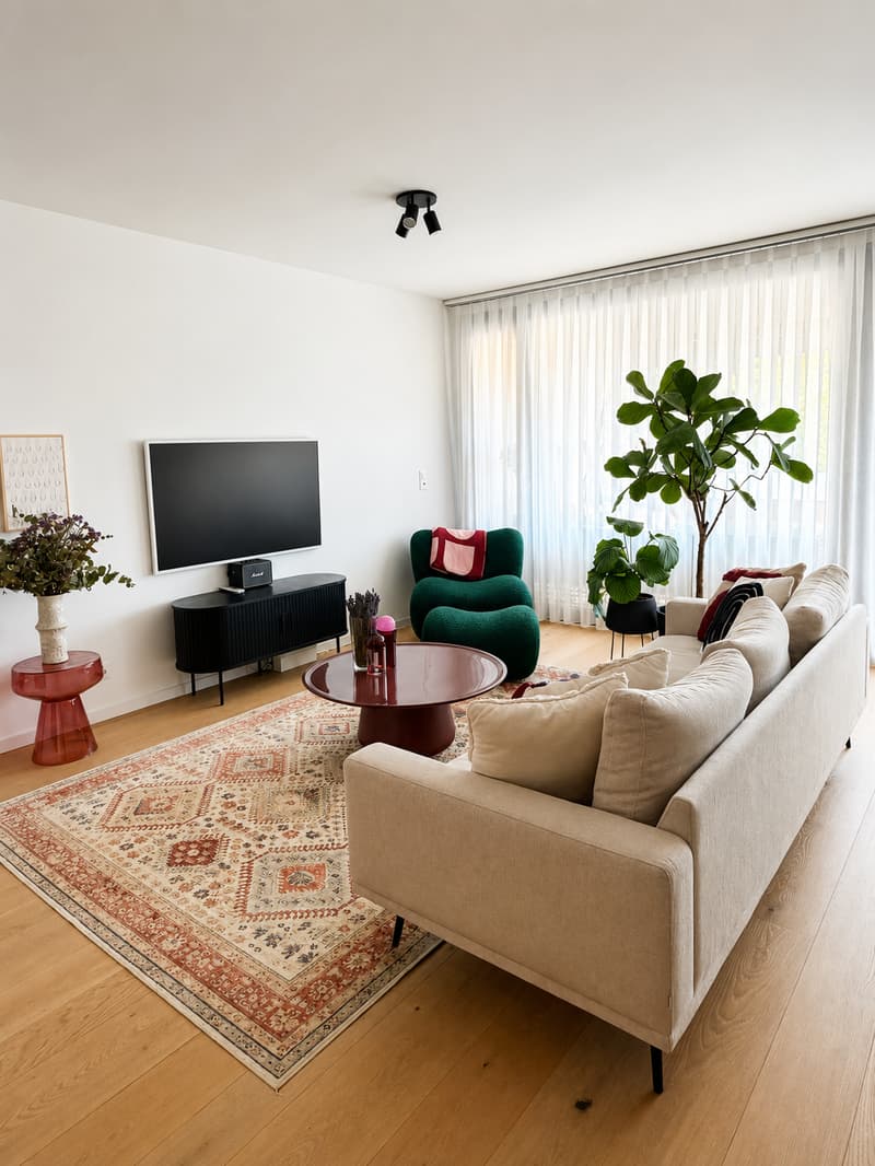 Furnished 3.5-room apartment in Chavannes-près-Renens (1)