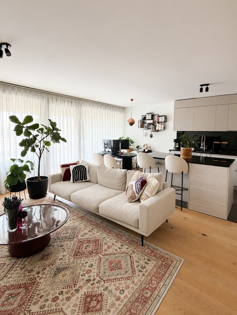 Furnished 3.5-room apartment in Chavannes-près-Renens (2)