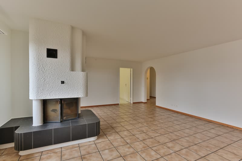 Wohnzimmer richtung Küche