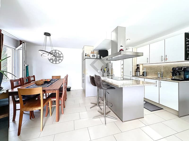 Apartment 4.5 rooms with garden, 25 minutes from Fribourg (4)