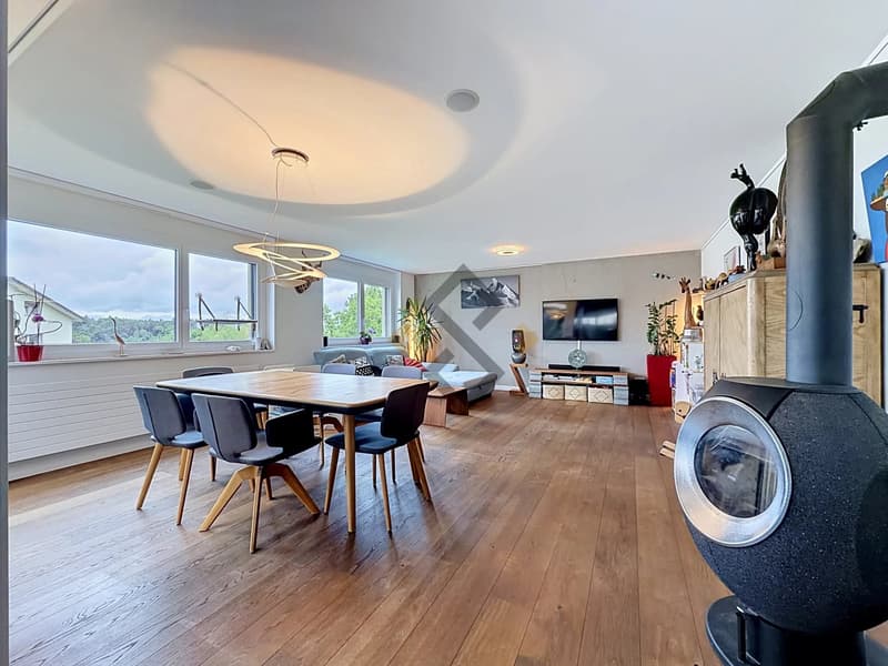 Superb 4.5-room attic apartment in Granges-Paccot (2)