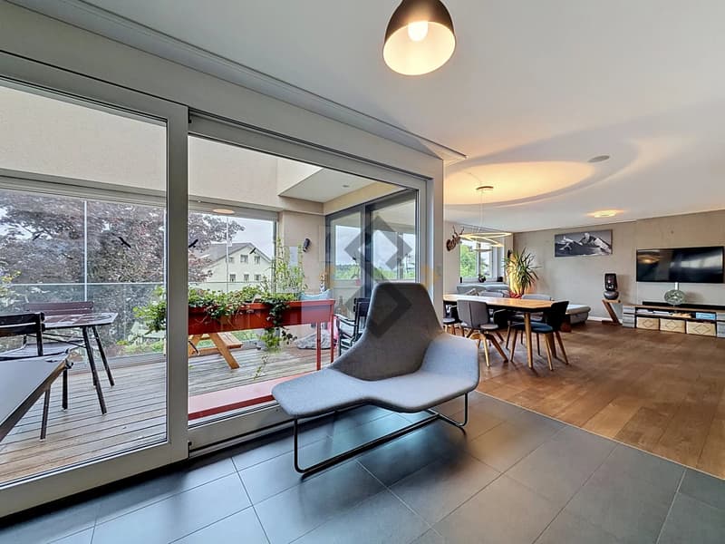 Attique familial d'exception de 140 m2 à Fribourg (4)