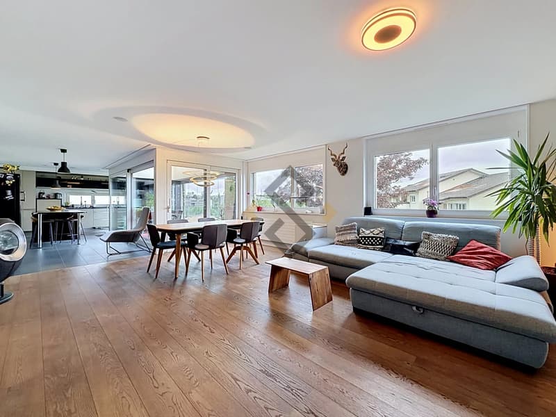 Attique familial d'exception de 140 m2 à Fribourg (3)