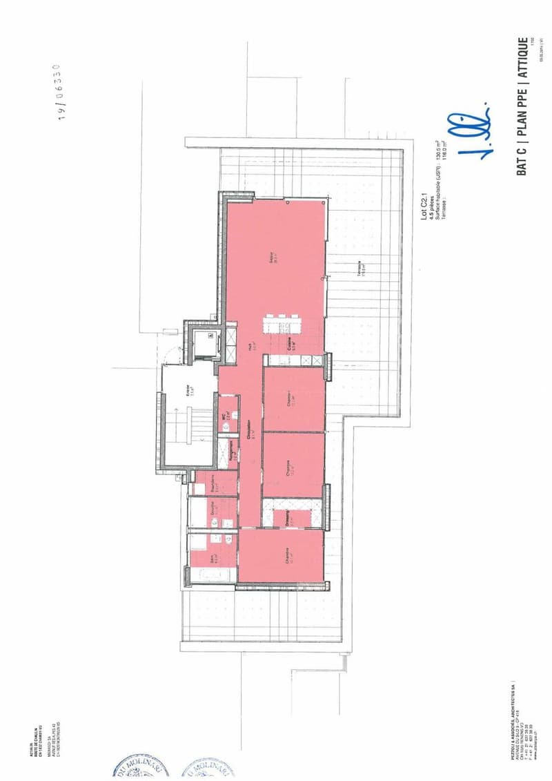 Attic of 4.5 rooms with breathtaking view! (9)