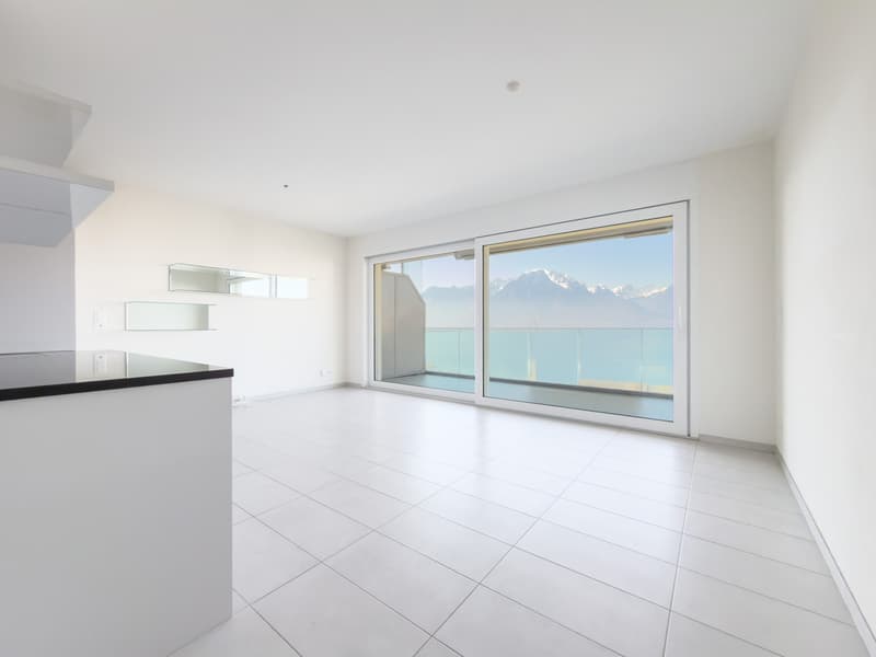 Apartment with 3.5 rooms facing the lake (2)