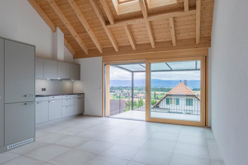 Appartamento mansardato soleggiato con galleria ***vista lontana*** (2)