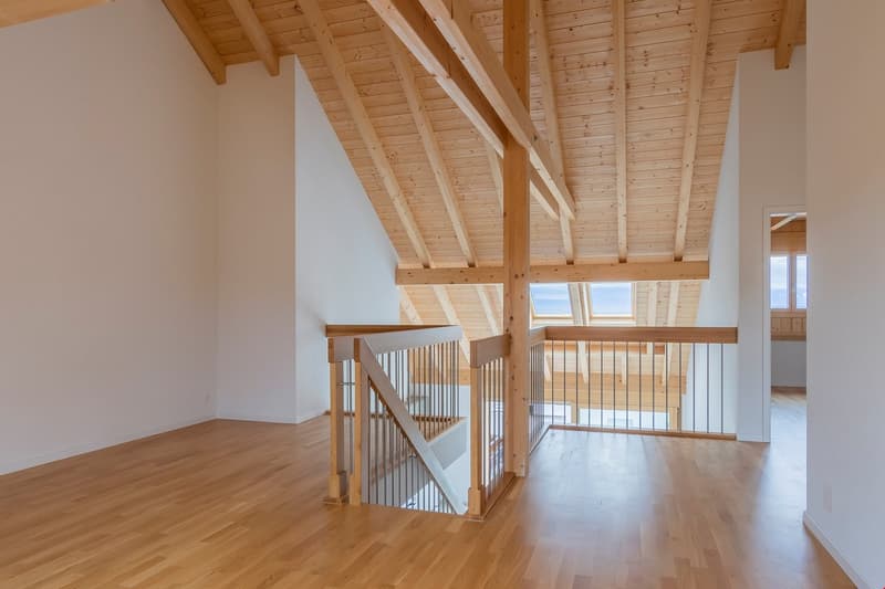Appartamento mansardato soleggiato con galleria ***vista lontana*** (13)