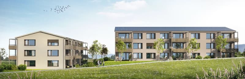 Moderne 4.5-Zimmer-Neubauwohnung in ruhiger Lage – Seedorf (1)