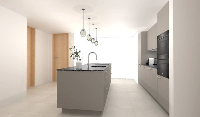 Moderne 4.5-Zimmer-Neubauwohnung in ruhiger Lage – Seedorf (3)
