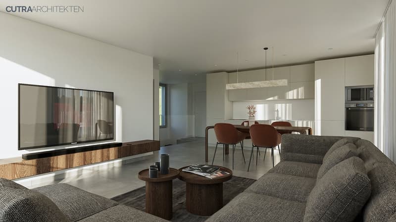 Construction neuve de 4 maisons individuelles interconnectées avec garage (8)