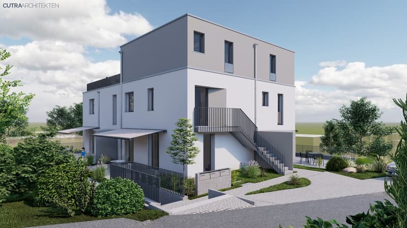 Construction neuve de 4 maisons individuelles interconnectées avec garage Maison 02 (3)