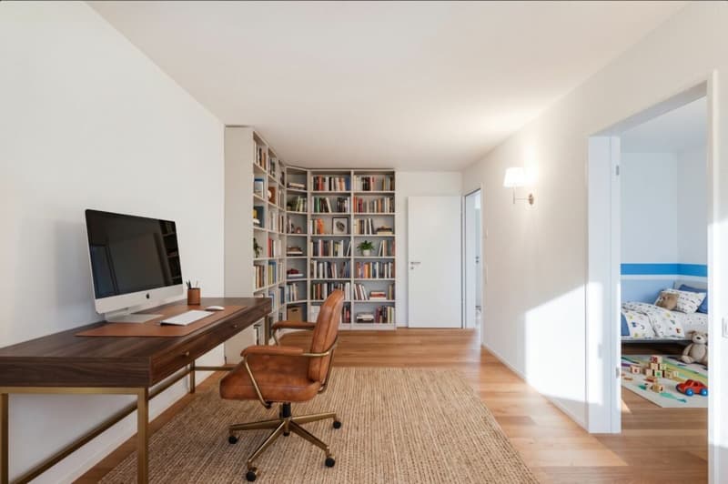 Exclusive 4.5-room apartment with large garden terrace, panorama & plenty of privacy in Hallwilersee (4)