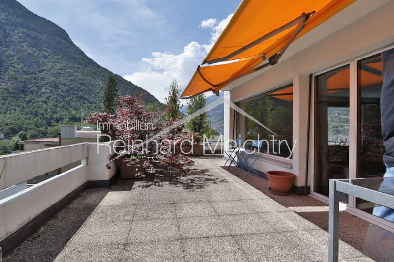 Top Attikawohnung mit dem besten Ausblick von Visp (6)