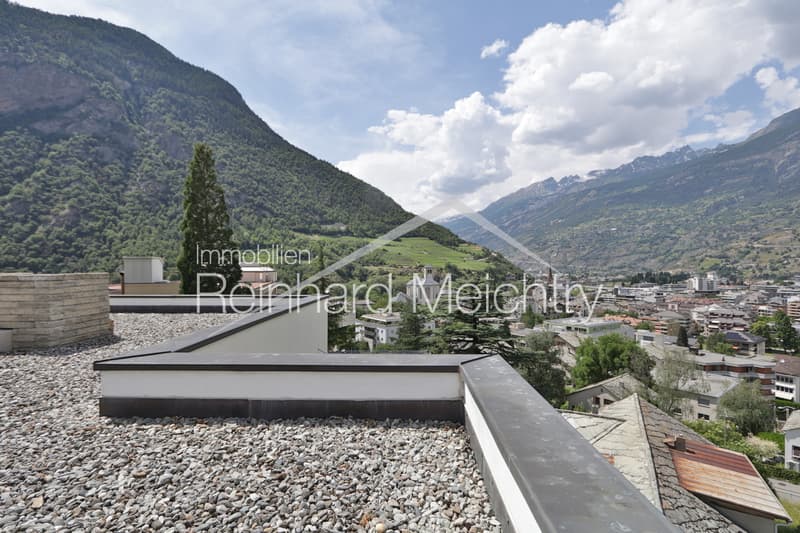 Top Attikawohnung mit dem besten Ausblick von Visp (5)