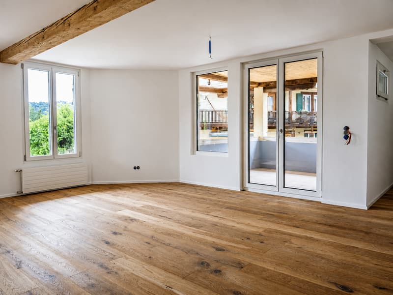 Primo affitto dopo ristrutturazione totale – Appartamento spazioso 3,5 locali con balcone (1)