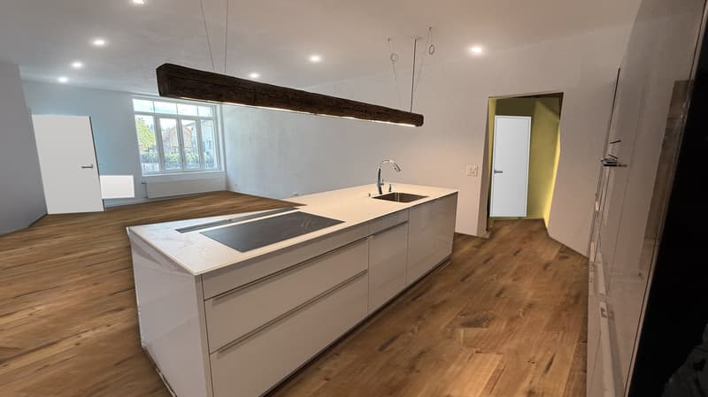 Erstbezug nach Komplettumbau – Moderne 3.5 Duplex-Wohnung mit Charme in Grafenried (1)