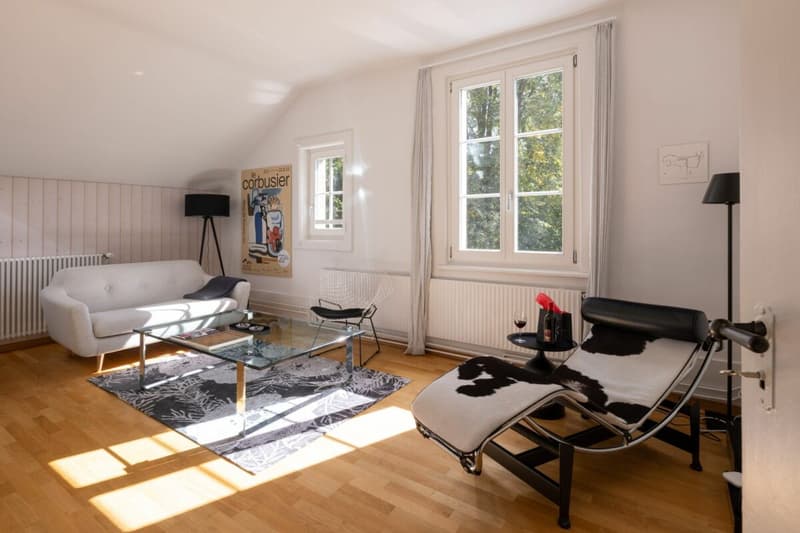 Möbliertes 2.5 Zimmer Business Apartment mit dem Thema Le Corbusier (4)