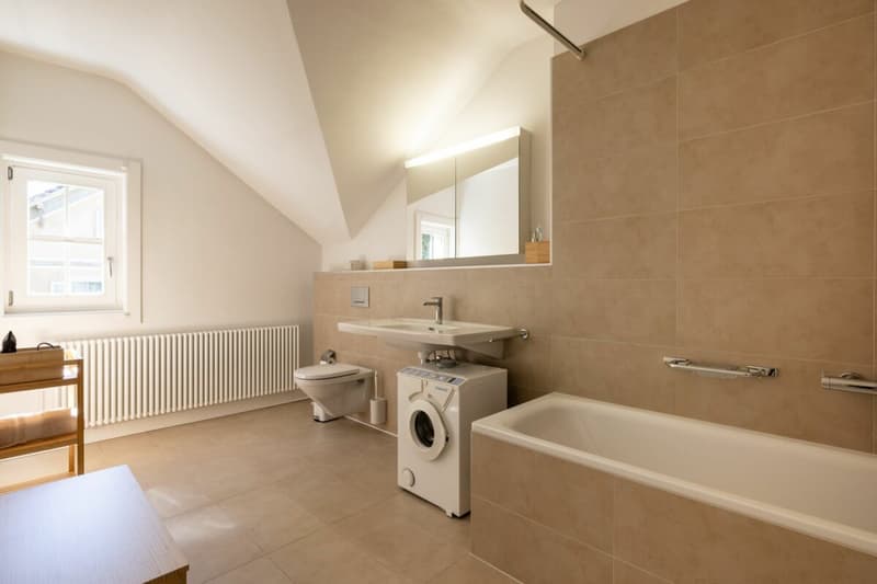 Appartement d'affaires meublé 2.5 pièces avec thème Le Corbusier (12)