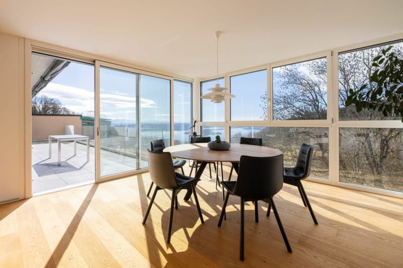 Appartement attique exclusif dans un excellent emplacement avec vue imprenable sur les montagnes et le lac (6)